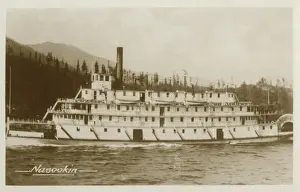 Columbia Prints: S. W. S. Nasookin, a sternwheel steamboat. Canada