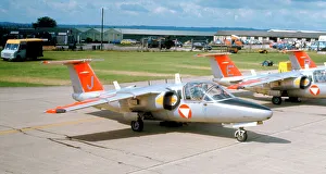 Osterreichische Prints: SAAB 105OE J Blue