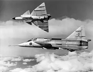 Prototypes Prints: Saab AJ37 Viggen prototypes