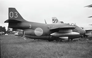 Awaiting Prints: Saab J 29F Tunnan 29424 - 03