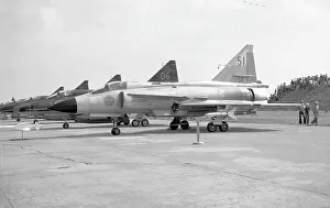 Saab Prints: SAAB JA37 Viggen 55 / 51