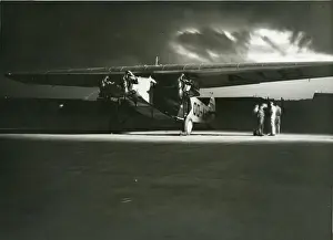 A SABCA-manufactured Fokker FVIIb-3ms, OO-AIH, of Sabena