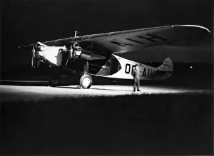 A SABCA-manufactured Fokker FVIIb-3ms OO-AIH of Sabena