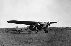 A SABCA-manufactured Fokker FVIIb-3ms OO-AIX of Sabena