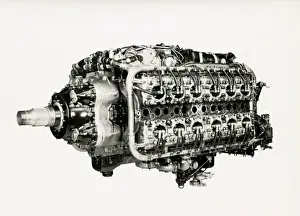 Sabre VA 24 cylinder engine