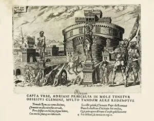 Roma Prints: Sack of Rome or Sacco di Roma (1527). Charles