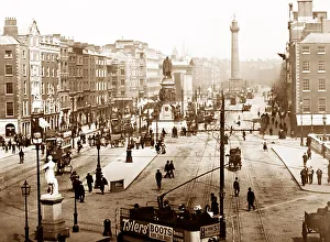 Sackville Street, Dublin, Ireland, early 1900s