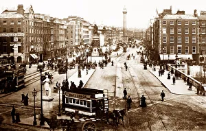 Sackville Prints: Sackville Street, Dublin, Victorian period