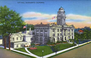 Images Dated 3rd August 2017: Sacramento, California, USA - City Hall
