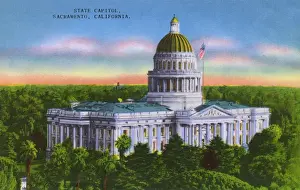 Sacramento, California, USA - State Capitol Building