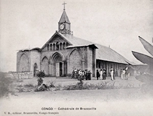 Congo Gallery: Sacred Heart Cathedral in Brazzaville, Congo