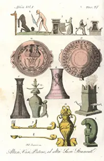 Sacrificial Prints: Sacred instruments to Egyptian, Greek and Roman gods