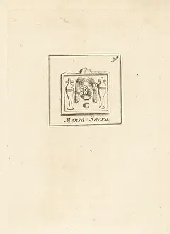 Rite Prints: Sacred table used in ancient Egyptian religious ceremonies