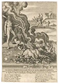 Herakles Prints: Sacrifice to Herakles