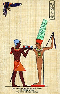 Sacrifice Collection: Sacrifice of Pharaoh Rameses II to the Gods of Posterity
