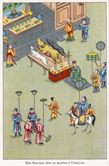 Surely Gallery: Sacrifices to Confucius