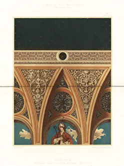 Ernst Wasmuth Prints: Sacristy in Santa Maria della Passione, Milan, 16th century