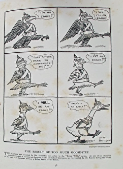 Images Dated 7th February 2013: The Sad Experiences of Big and Little Willie. - WWI