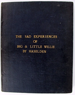 Images Dated 7th February 2013: The Sad Experiences of Big and Little Willie. - WWI