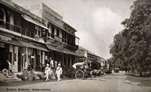 Images Dated 26th May 2020: Sadar Bazar, Jabalpur, Madhya Pradesh, India - May, 1922. Date: 1922