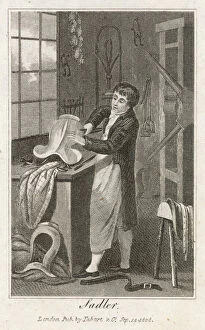 Saddler at Work C.1800