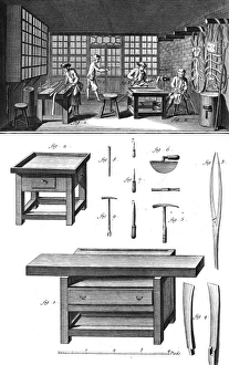 Images Dated 29th September 2011: Saddlers in the 18th C
