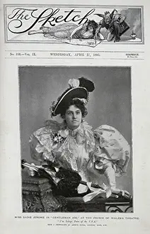 Jerome Prints: Sadie Jerome, actress, theatrical portrait in Gentleman Joe