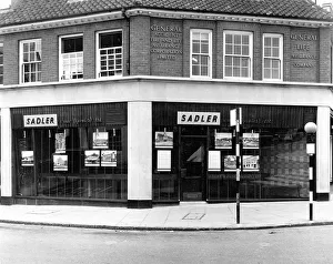 1065 Prints: Sadler, Estate Agents & The General Life Assurance Co. in Ip