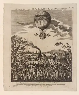 Sadler and Paget balloon ascent, Hackney