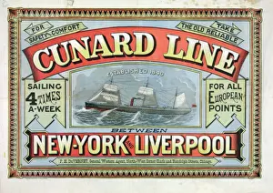 For safety and comfort take the old reliable Cunard line