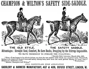 Advantage Prints: Safety saddle