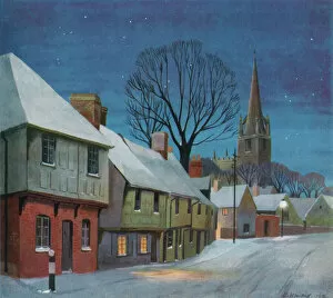 Snowy Collection: Saffron Walden by Madge Howard