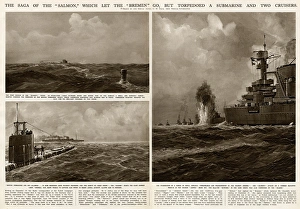 Images Dated 11th March 2017: Saga of the Salmon by G. H. Davis