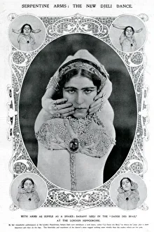 Images Dated 12th November 2019: Sahary Djeli, oriental dancer