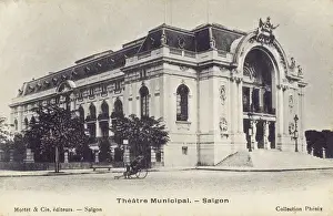 Municipal Prints: Saigon (Ho Chi Minh City), Vietnam - Municipal Theatre