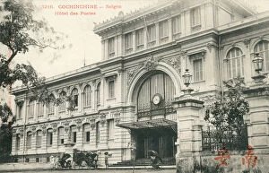 Images Dated 12th March 2019: Saigon, Vietnam - The Hotel des Postes (Central Post Office)