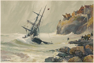 Aground Gallery: Sailing Ship Aground