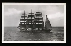 Barque Prints: Sailing ship Queen Margaret