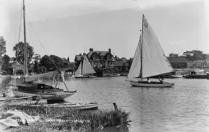 Sailing at Sway Reach