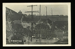 Quaker Collection: Sailing vessel Andreas at Dover, Kent