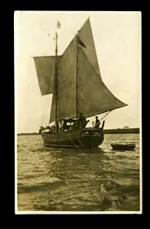 Sailing vessel at Poole, Dorset