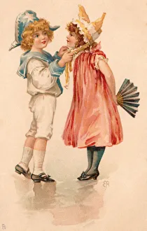 Images Dated 23rd November 2019: Sailor boy and his girl