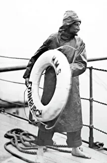 Sailor, HMS Edinburgh, Royal Navy, early 1900s