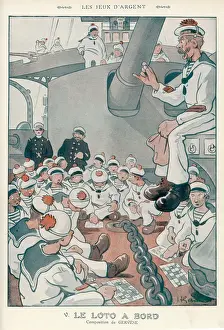 Sailors Prints: Sailors Playing Bingo