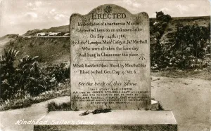 Minehead Prints: The Sailors Stone, Hindhead, Surrey