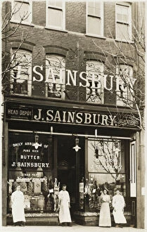 Staff Collection: Sainsburys Shop 1914