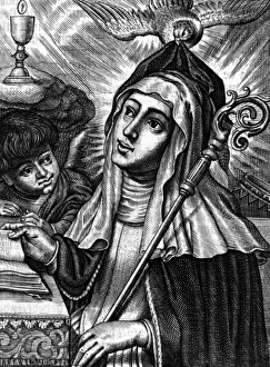 Abbess Gallery: Saint Aldegonde