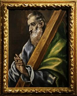 Images Dated 11th April 2012: Saint Andrew the Apostle by El Greco