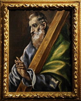 Images Dated 11th April 2012: Saint Andrew the Apostle by El Greco