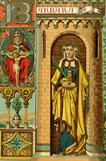 Lives Prints: Saint Barbara